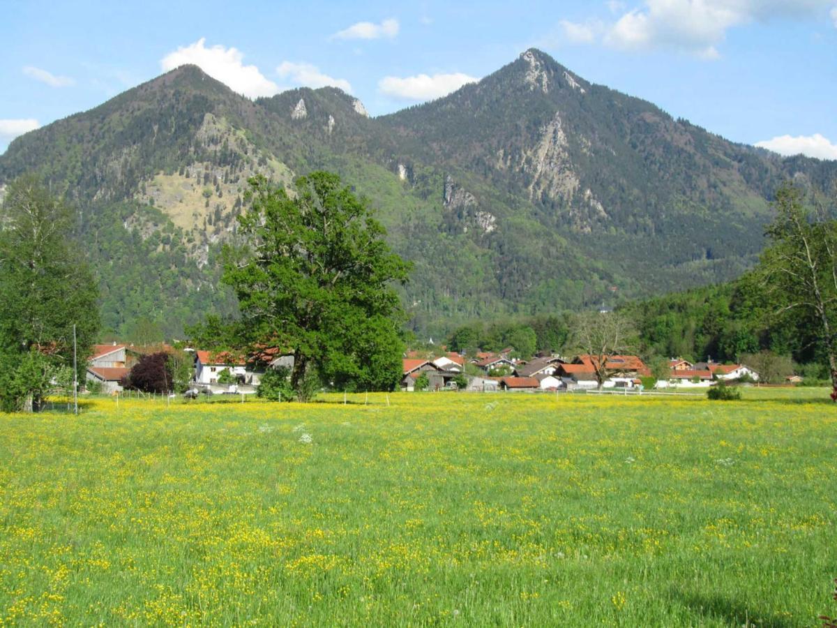 Ferienwohnung Panoramablick Marquartstein Exteriör bild