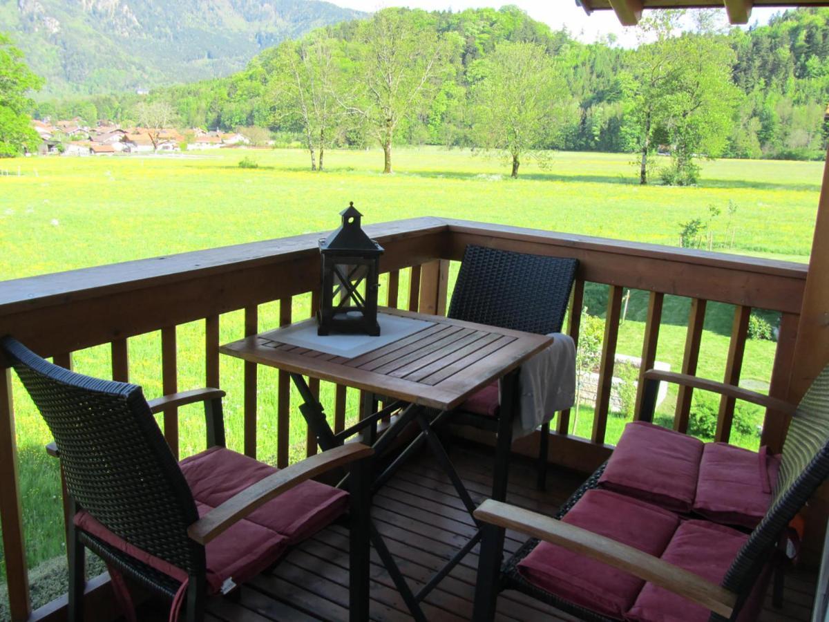 Ferienwohnung Panoramablick Marquartstein Exteriör bild